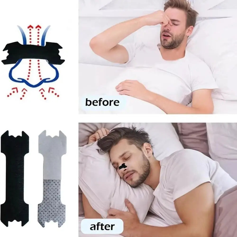 Noorliving Premium Nasal Strips (30 Pack) – Helps Reduce Snoring & Improve Breathing